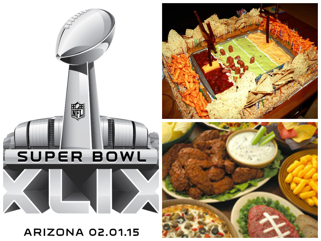 Healthy snacks and foods for the superbowl